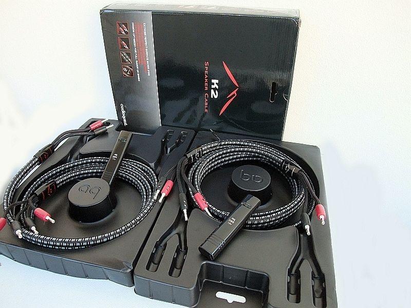 Audioquest K-2 3 meter bi-wire luidsprekerkabel, Ophalen, Zo goed als nieuw, 2 tot 5 meter, Luidsprekerkabel