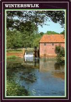 (GD455) Ansichtkaart molen Winterswijk watermolen Woold 1995, Ophalen of Verzenden, 1980 tot heden, Gelopen, Gelderland
