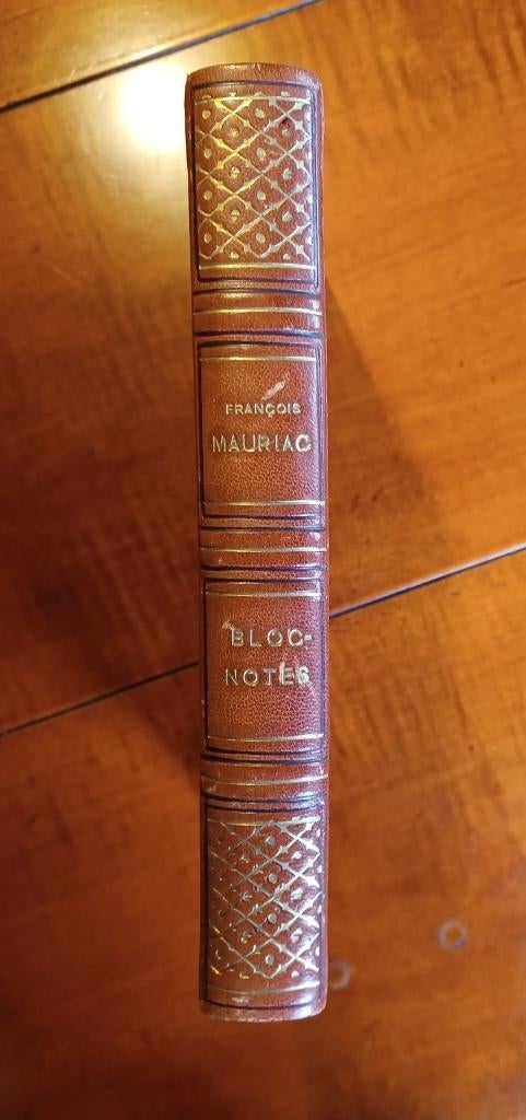 Mauriac -- Bloc-notes (met handtekening en ex-libris), Boeken, Ophalen of Verzenden, Zo goed als nieuw