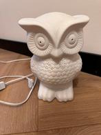 Lucide uil lamp van keramiek leuk voor de kinderkamer, Ophalen of Verzenden, Zo goed als nieuw