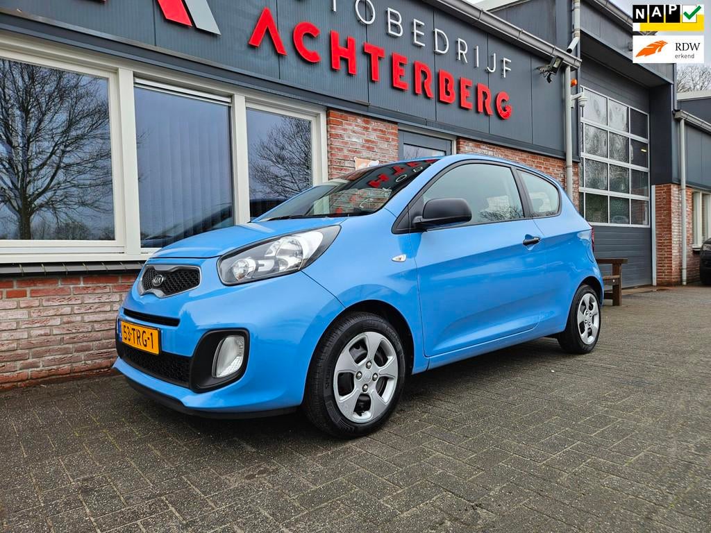 Kia Picanto 1.0 CVVT Airco Stuurbekrachtiging! NAP! Leuke/Ne, Auto's, Kia, Euro 5, Gebruikt, Origineel Nederlands, Handgeschakeld