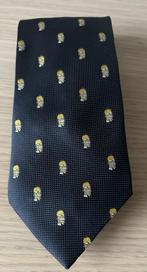 Vintage heren stropdas Homer Simpson - United Labels, Zwart, Ophalen of Verzenden, Zo goed als nieuw, Met patroon