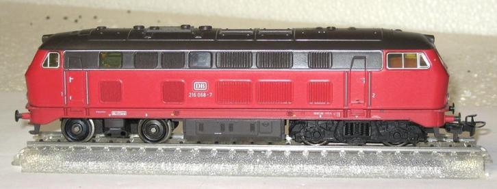 Marklin 3373 Diesel loc van de DB - BR 216 068-7 DIGITAAL, Hobby en Vrije tijd, Modeltreinen | H0, Gebruikt, Wagon, Wisselstroom