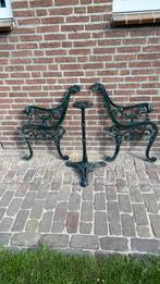 Zijkanten bank en poot voor tafel, Ophalen of Verzenden, Zo goed als nieuw, Metaal