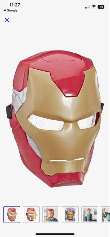 Iron Man Masker - Superheld Accessoire beschikbaar voor biedingen