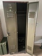 Vintage Leger Locker - Industriële Stijl, Ophalen, Gebruikt