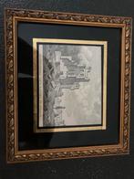 Pentekening Kasteel Heusden in Lijst, Ophalen of Verzenden