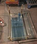 Vintage Hollywood Regency salontafel, Ophalen, 100 tot 150 cm, 50 tot 100 cm, X