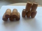 Beikenhouten tonnetjes (10 stuks), Hobby en Vrije tijd, Modelbouw | Overige, Ophalen of Verzenden, Nieuw