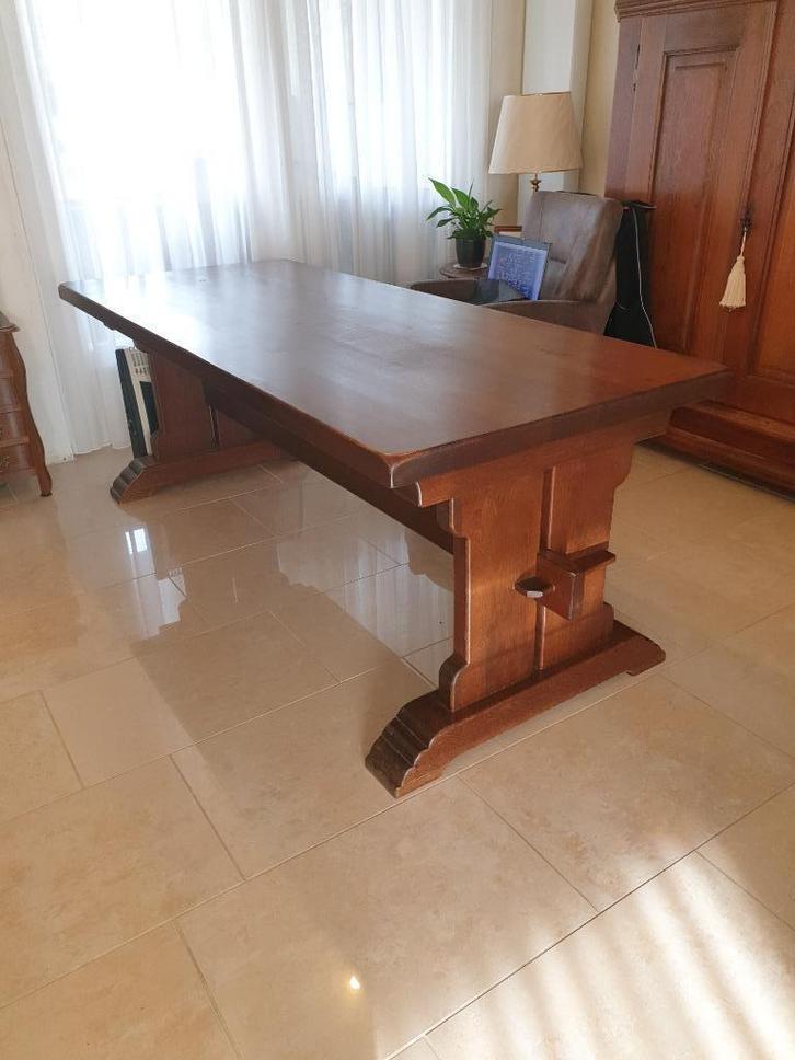 Eiken Kloostertafel, Antiek en Kunst, Antiek | Meubels | Tafels, Ophalen