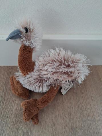Knuffel struisvogel emoe Aussie Born bruin vogel 21 cm L164 beschikbaar voor biedingen
