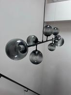 Moderne hanglamp met glazen bollen, Ophalen of Verzenden, Zo goed als nieuw, Glas, Minder dan 50 cm