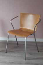 Fritz Hansen Vico Duo stoel beukenhout, Huis en Inrichting, Stoelen, Gebruikt, Overige kleuren, Design, Ophalen of Verzenden