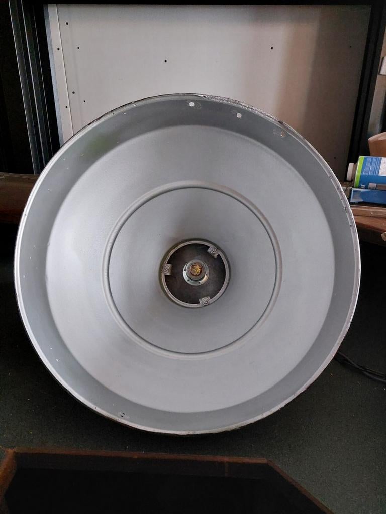 Industriële Fabriekslampen - Set van 5, Gebruikt, Ophalen of Verzenden, Metaal, Minder dan 50 cm