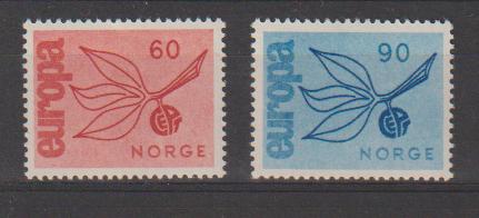 Noorwegen sw 548-549 postfris, Ophalen of Verzenden, Noorwegen, Postfris