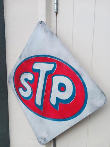 STP motoroil reclamebord, mancave, americana, usa beschikbaar voor biedingen