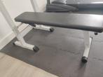 Fitnessmaterialen set (bench press, kettlebell, dumbbells), Sport en Fitness, Ophalen, Gebruikt, Rug, Overige typen