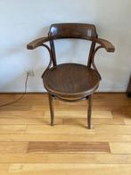 Vintage thonet cafe stoel met armleuning, Ophalen