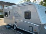 Eriba nova 545 sl 2008 mover luifel gasalarm fietsendrager, Caravans en Kamperen, Caravans, Rondzit, Frans bed, Particulier, Schokbreker