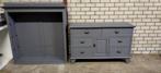 Houten buffet kast, Ophalen, Gebruikt, Landelijk, Met lade(s)