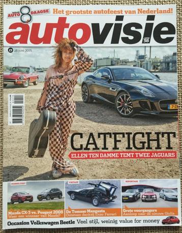AutoVisie Alfa Giulia en 4C Spider, Mazda CX-3, Peugeot 2008 beschikbaar voor biedingen