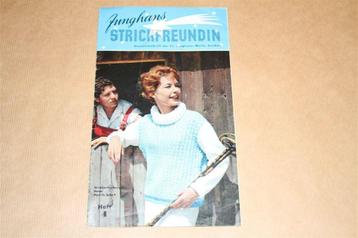 Magazine Junghans Strickfreundin - 1960 - Zeldzaam !! beschikbaar voor biedingen