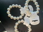 Partij van 30 Parel armbanden rek, Sieraden, Tassen en Uiterlijk, Armbanden, Overige materialen, Info@risima.nl, Wit, Nieuw