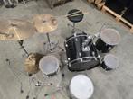 Drumstel Pearl compleet en uitgebreid., Muziek en Instrumenten, Drumstellen en Slagwerk, Ophalen, Gebruikt, Pearl