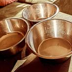 Vintage universele RVS Waskom 1960 Collectie, 3 stuks, Ophalen of Verzenden