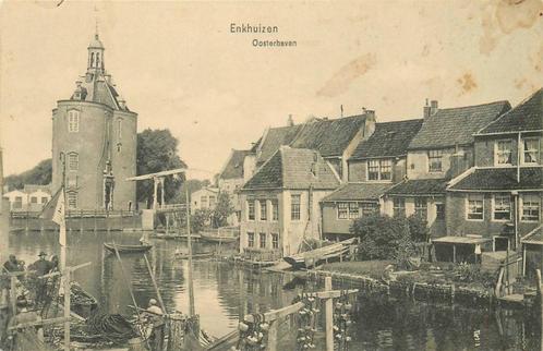 (388-553-007) Enkhuizen Oosterhaven, Verzamelen, Ansichtkaarten | Nederland, Noord-Holland, Verzenden