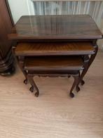 Bijzettafels mahonie VINTAGE, Antiek en Kunst, Antiek | Meubels | Tafels, Ophalen