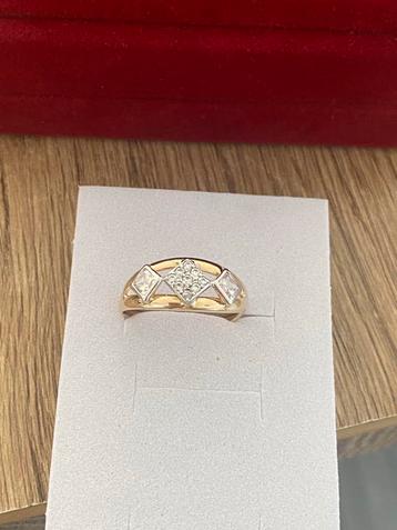 14 karaat(585) gouden ring  beschikbaar voor biedingen