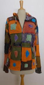 Hippie/Ibiza patchwork top/vest met capuchon! L, Overige kleuren, Verzenden, Maat 42/44 (L), Zo goed als nieuw