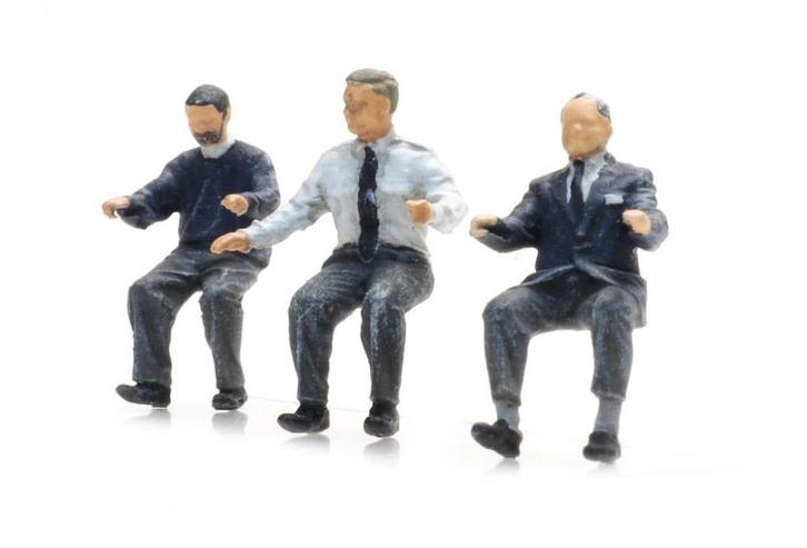 Artitec 1:87 Buschauffeurs staand of achter het stuur., Hobby en Vrije tijd, Modelbouw | Figuren en Diorama's, Nieuw, Figuur of Figuren