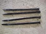 Gesmede spijkers 250mm lang 4 stuks, Ophalen of Verzenden, Nieuw