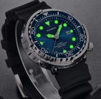 Groot en super gave Divers/Duikers watch, Staal, Polshorloge, Overige materialen, Zo goed als nieuw
