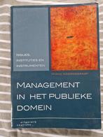 M. Noordegraaf - Management in het publieke domein, Boeken, Ophalen of Verzenden, Zo goed als nieuw, M. Noordegraaf