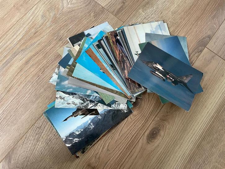 Meer dan 70 luchtvaart ansichtkaarten, Verzamelen, Ansichtkaarten | Themakaarten, Ongelopen, 1980 tot heden, Overige thema's, Ophalen of Verzenden