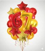 Ballonnen thema 6 7, Ophalen of Verzenden, Zo goed als nieuw, Versiering, Verjaardag