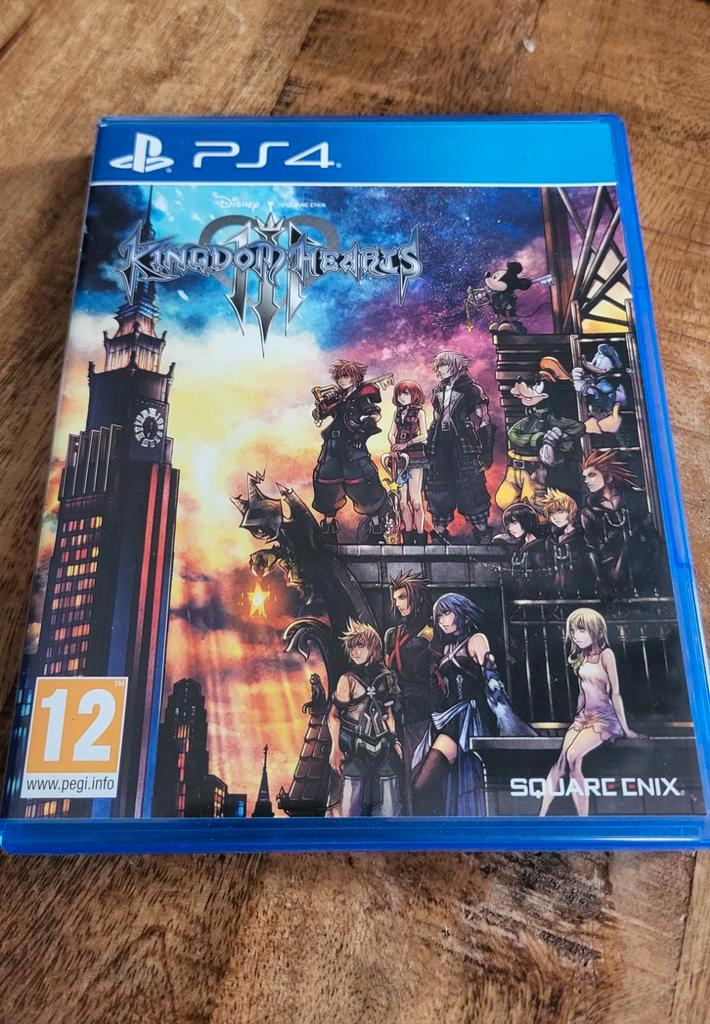 Kingdom Hearts III - PS4, Spelcomputers en Games, Games | Sony PlayStation 4, Gebruikt, Role Playing Game (Rpg), 1 speler, Vanaf 12 jaar