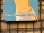 Triumph emaille bord, Reclamebord, Gebruikt, I, Ophalen of Verzenden