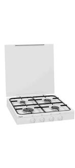 Pelgrim PK454 WIT, ongeopend nieuw in fabrieksverpakking!, Nieuw, Inbouw, Gas, 4 kookzones