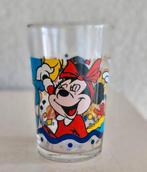 Disney glas Mickey en Minnie Mouse, Verzamelen, Glas en Borrelglaasjes, Ophalen of Verzenden, Zo goed als nieuw, Bierglas