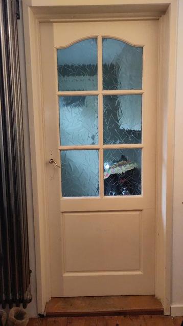 binnendeur met glas
