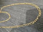 14 k gouden figaro ketting 10,9 gram 65 cm, Sieraden, Tassen en Uiterlijk, Kettingen, Ophalen of Verzenden, Zo goed als nieuw