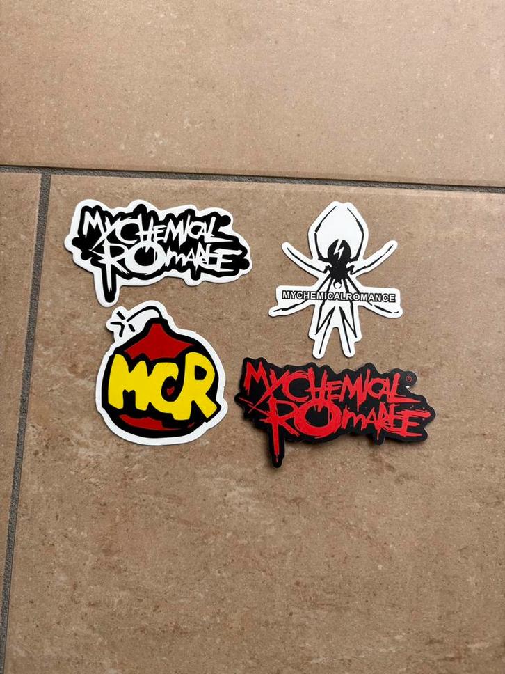 My Chemical Romance MCR stickers, Verzamelen, Stickers, Nieuw, Ophalen of Verzenden