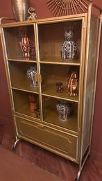 Vintage Stalen Kast - Ruimtegebrek!, Ophalen, Gebruikt, 100 tot 150 cm, Metaal