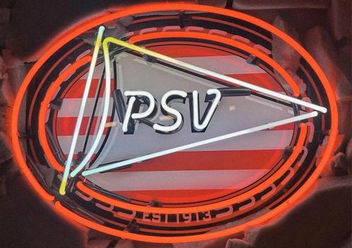 PSV est 1913 neon verlichting voetbalclub lamp fan, Verzamelen, Merken en Reclamevoorwerpen, Nieuw, Lichtbak of (neon) lamp, Ophalen of Verzenden