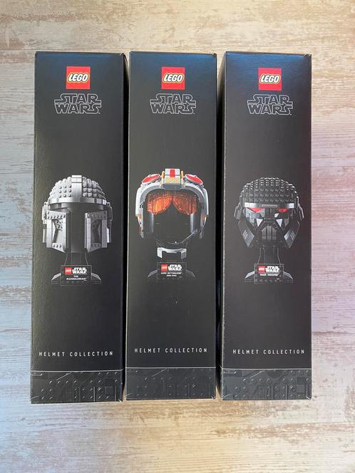 Lego Star Wars helmen 75327, 75343, 75328, Kinderen en Baby's, Speelgoed | Duplo en Lego, Nieuw, Lego, Complete set, Ophalen of Verzenden
