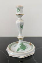 Herend groen chinees bouquet kandelaar, Ophalen